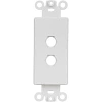 Main product image for Audtek WP-2B Decora Type Insert Two Hole White 261-355